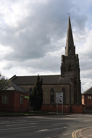 <span class="mw-page-title-main">Christ Church, Derby</span> Church in Derby, England