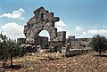 Church, Batuta (باطوطة), Syria - Triumphal arch of east end from the northeast - PHBZ024 2016 6144 - Dumbarton Oaks.jpg