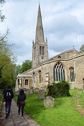 All Saints parish church, May 2014