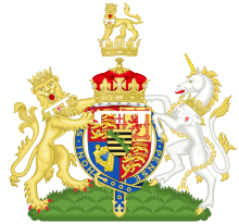Coat of Arms of Albert, Duke of Clarence and Avondale.svg