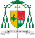 Coat of arms as Bishop of Bayombong