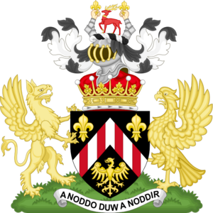 Coat of arms of the earl of Snowdon.png