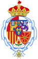 Våbenskjold af Infanta Margarita af Spanien, hertuginde af Soria.svg