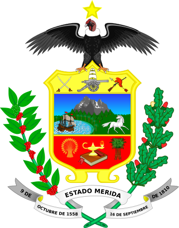 Escudo de armas del estado Mérida (Venezuela)