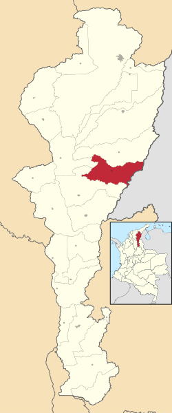 La Jagua de Ibirico ubicada en Cesar