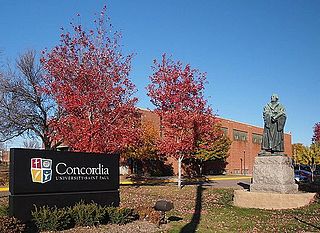 <span class="mw-page-title-main">Concordia University, St. Paul</span> Private Lutheran university in St. Paul, Minnesota