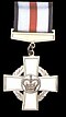 Iøynefallende Gallantry Cross, forsiden