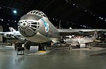 Convair B-36J Peacemaker and Lockheed F-94C Starfire on display at the National Museum of the United States Air Force.jpg