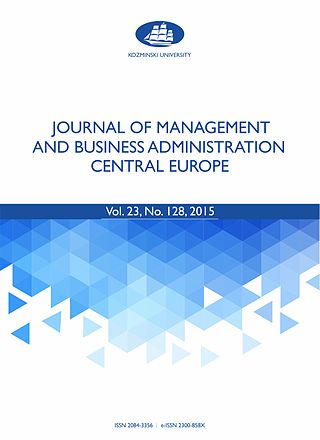 <i>Journal of Management and Business Administration. Central Europe</i>