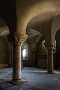 Crypte de l'église saint Marcouf, Saint-Marcouf, France-2