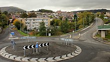 Cwmynyscoy Kreisverkehr, Pontymoel, Pontypool - geograph.org.uk - 1578870.jpg