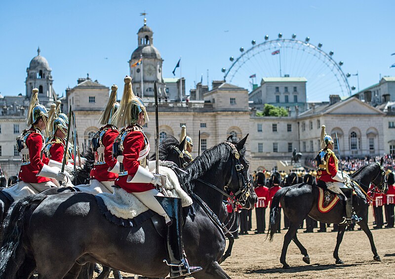 File:DUKE OF CAMBRIDGE TAKES THE SALUTE FOR HIS FIRST COLONEL'S REVIEW MOD 45162638.jpg