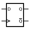 D Flip-flop (Basit) Symbol.svg