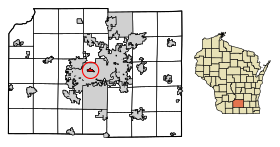 Shorewood Hills helye