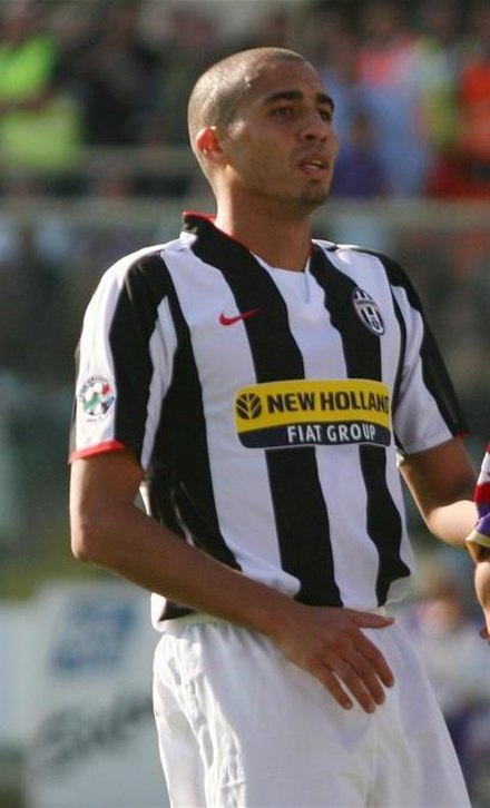 Trezeguet playing for Juventus