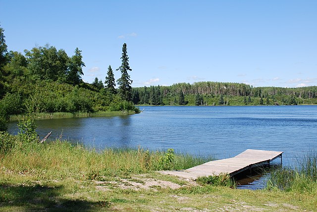 Deep Lake at Riding Mountain National Park