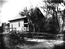 Mill house at De Leon Springs, c. 1910 Deleonspringsmillhouse.jpg