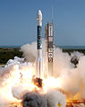 Delta II 7925-9.5 launches with GPS IIR-15 from launch pad 17A at Cap Canaveral (Sptember 25, 2006)