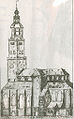 Der Aa-kerk in 1710