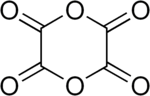 Structuurformule van 1,4-dioxaantetraketon