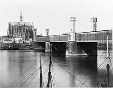 Dombrücke, Cologne, Germany (1859)