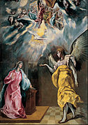 La anunciación (El Greco, Madrid)