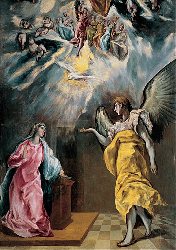 Annunciation (El Greco, Madrid)