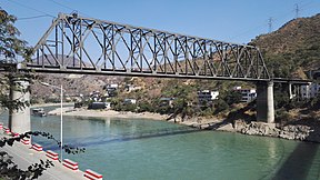 Geležinkelio tiltas per Jalongdziangą
