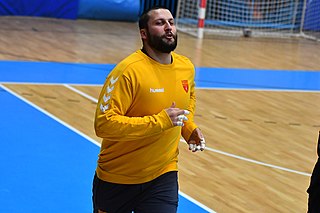 Stojanče Stoilov Macedonian handball player