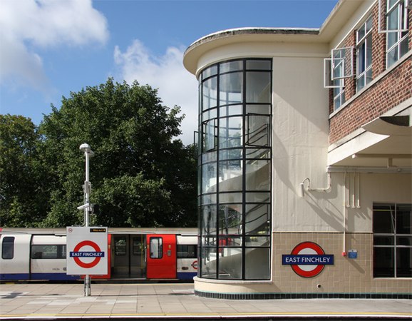 East Finchley Tube station, London (1937)