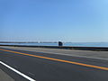 Distant shot of the causeway.