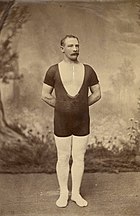 Edwin Bibby, the first American Heavyweight Champion. Today the lineage of the prestigious American Heavyweight Championship is continued by the WWE Championship. Edwin Bibby.jpg