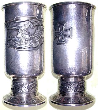 <i>Ehrenpokal der Luftwaffe</i> WW2 German military decoration