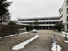 Haupteingang des Willi-Graf-Gymnasiums München