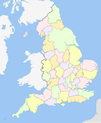 English geographical counties 1889