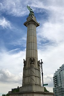 <i>Four Eagles</i> Series of columns in Brooklyn, New York, U.S.