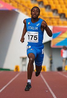 Fausto Desalu Italian sprinter