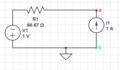 simple circuit the performs exactly the same way as the more complicated one