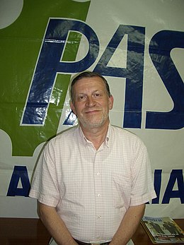 Executiva Nacional del PAS. Presidente- Xuan Xosé Sánchez Vicente IMGP0541.jpg