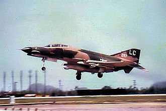 F-4E of the 421st Tactical Fighter Squadron - 1972 F-4E of the 421st Tactical Fighter Squadron at DaNang.jpg