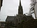 L'église Notre-Dame de Roscudon : vue extérieure, le chevet 1.