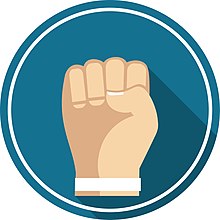 revolution fist symbol