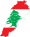 Flag-map of Lebanon.svg