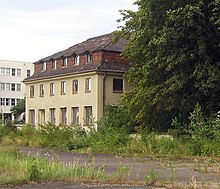 Ehemaliges Fliegerheim und Mitropa-Restaurant im Jahr 2011