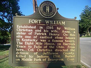 <span class="mw-page-title-main">Fort William (Kentucky)</span>