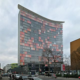 <span class="mw-page-title-main">GSW Headquarters</span> High-rise building in Berlin