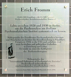 Erich Fromm: Vida, Obra e Impacto, Obras principais