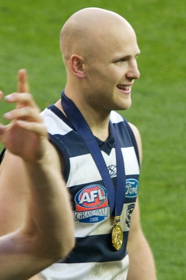 Ablett following the 2009 AFL Grand Final win