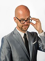 Portrait of George Hrab taken at the Reason Rally mini-conference in 2016