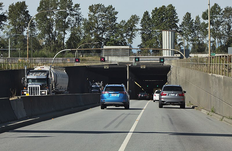 File:George Massey Tunnel south portal.jpg